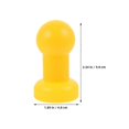 thumbnail image 2 of 6Pcs Yellow Plastic Trampoline End Caps For Trampoline Net Hook Enhancing Safety Protection During Outdoor Recreation, 2 of 4