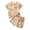 Z1Orange, variant on lnmuld Easter Kids Girls 2 Piece Outfit Cute Bunny Chick Graphic Short Sleeve T-Shirt & Shorts Set Size:4-5 Years