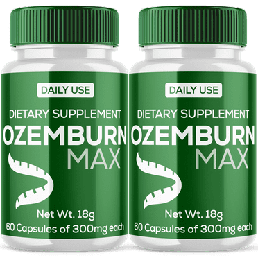 Ozemburn Max Supplement Pills Advanced Formula Fitness Support Vitamin 120 Capsules