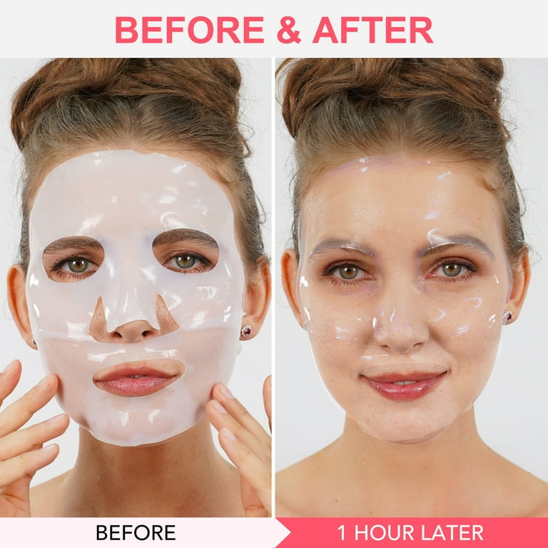 Ikzee Collagen Deep Hydration Mask,Anti-Aging Hydrating Face Mask