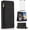 Black, variant on Asuwish Wallet Kickstand Hard Shell Cell Phone Case with Tempered Glass Screen Protector for Samsung Galaxy Note 8, Black