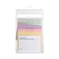 thumbnail image 4 of Cascading Wall Organizer, 6 Sections, Letter Size, 14.25" x 24.25", Blue, Clear, Gray, Green, Orange, Pink, Purple | Bundle of 5 Each, 4 of 6