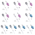 thumbnail image 3 of Toystoory Cubiertos para acampar Reemplazo reutilizable portátil Plegable Antióxido Al aire libre Senderismo Picnic Cubiertos Vajilla Cocina y Comedor 1.2mm Spork Azul Toystoory HA075279-07, 3 of 6