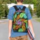 thumbnail image 4 of Easygdp Hippie Style Mochila Ligera de 15 Pulgadas para Estudiantes, Mochila Cómoda para la Escuela y Viajes, Correas Ajustables, 4 of 6