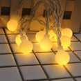 thumbnail image 5 of Mini luces LED navideñas de 19,6 pies y 40 piezas, alimentadas por batería para interiores y exteriores, jardines, patios y vacaciones, 5 of 5