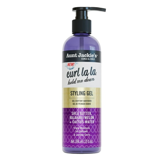 Aunt Jackie's Curls & Coils Curl La La Daily Styling Gel, 12 fl oz