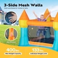 thumbnail image 2 of SPECSTAR Inflatable Bounce House Bouncer Jumping Castle with Slide 370W Air Blower for Kids Outdoor Backyard Indoor, 2 of 7