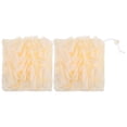 thumbnail image 1 of 2 bolas de baño exfoliantes prácticas con bolsillo para jabón, depurador corporal de doble cara para mujer, paño de baño portátil de viaje., 1 of 4