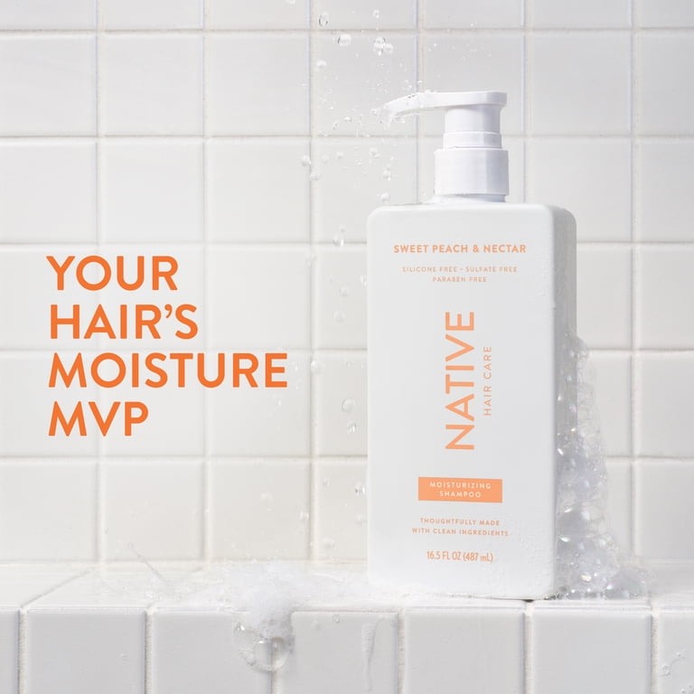Native Moisturizing Shampoo, Sweet Peach & Nectar, 16.5 oz photo 3