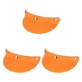 thumbnail image 1 of Speravity Visera para casco de moto con 3 broches, visera parasol naranja Type1 NO1, 1 of 6