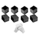 thumbnail image 5 of 8 tapas de extremo para barra transversal de portaequipajes de coche, accesorios de fácil instalación 4cmx2cm, 5 of 8