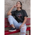 thumbnail image 2 of American Grown Portuguese Roots T-Shirt Women -Smartprints Designs, Female x-Large, 2 of 4