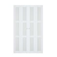 "TENONER BiFold Bedroom Door, 48""x 80"" Size, 3lite Frosted Glass