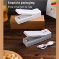 thumbnail image 4 of Máquina De Sellado Sellador De Bolsas Para Alimentos Sellador De Bolsas De Calor Rápido Recargable Sellador Portátil Para Bolsas Frescas Ayuda A La Conservación Y El Almacenamiento Eigraketly HA027684-01, 4 of 7
