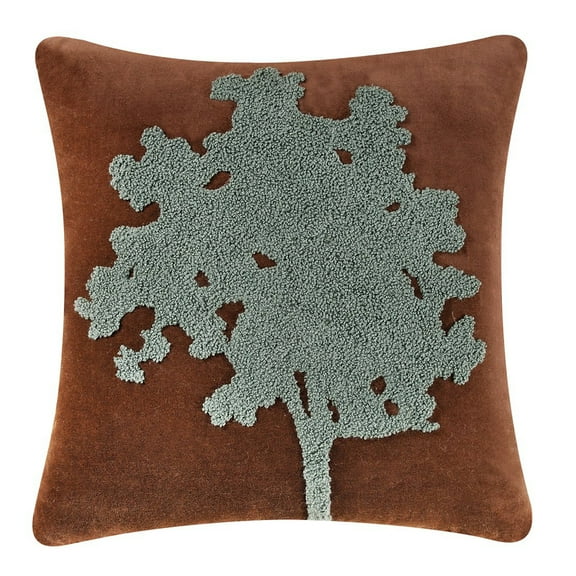 Nathan Tufted Pillow, 18" x 18"
