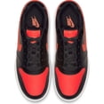 thumbnail image 6 of Nike Ebernon Low Black/Habanero Red-White AQ1775-004 Men's Size 8.5 Medium, 6 of 8