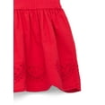 thumbnail image 3 of Wonder Nation Toddler Girls Cotton Eyelet Peplum Tank Top, Sizes 12M-5T, 3 of 3