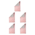 thumbnail image 2 of fastboy Dishcloth Microfiber Cloth Rags Dishes Plate Pots Bowl Tableware Non-stick Washing Towel Accessory for Kitchen Pink Coffee 5Set, 2 of 6
