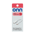 thumbnail image 5 of ONN. Mini DisplayPort to HDMI Female Adapter, White Color, 5 of 6