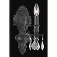 thumbnail image 2 of Elegant Lighting Monarch Traditional Wall Sconce Dark Bronze Finish 1 Light E12 Bulb, 2 of 2