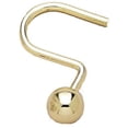 thumbnail image 6 of "Ball" Shower Curtain Hooks in Brushed Nickel, 6 of 6