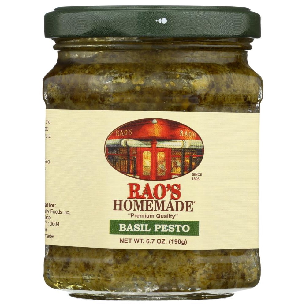Rao's Homemade Basil Pesto Sauce, 6.7 oz, (Pack of 6)