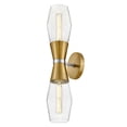 thumbnail image 2 of 83902LCB Lark Livie - 20W 2 LED Wall Sconce In Modern Style-22 Inches Tall and 5 Inches Wide-Lacquered Brass Finish, 2 of 14