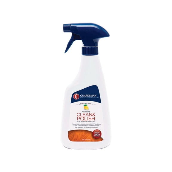 Guardsman® Lemon Fresh Clean & Polish 16 fl. oz. Spray Bottle