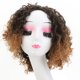 thumbnail image 2 of Peluca Corta de Onda Profunda, Peluca Rizada Profunda Reutilizable Con Flequillo para Uso Diario para Mujeres, 2 of 7
