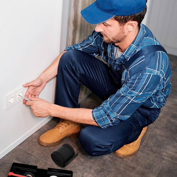 Beaupretty Wire Floor Cover Cable Cover Nylon 1Set