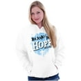 thumbnail image 3 of Rejoice in Hope Christian Faith Hoodie Sweatshirt Women Brisco Brands S, 3 of 6