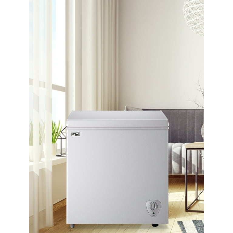 WANAI 5.0 cu.ft Compact Chest Freezer with Adjustable
