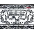 thumbnail image 4 of India Henna Temporary Tattoo Stencils For Hand Leg Arm Feet Body Art, 4 of 7