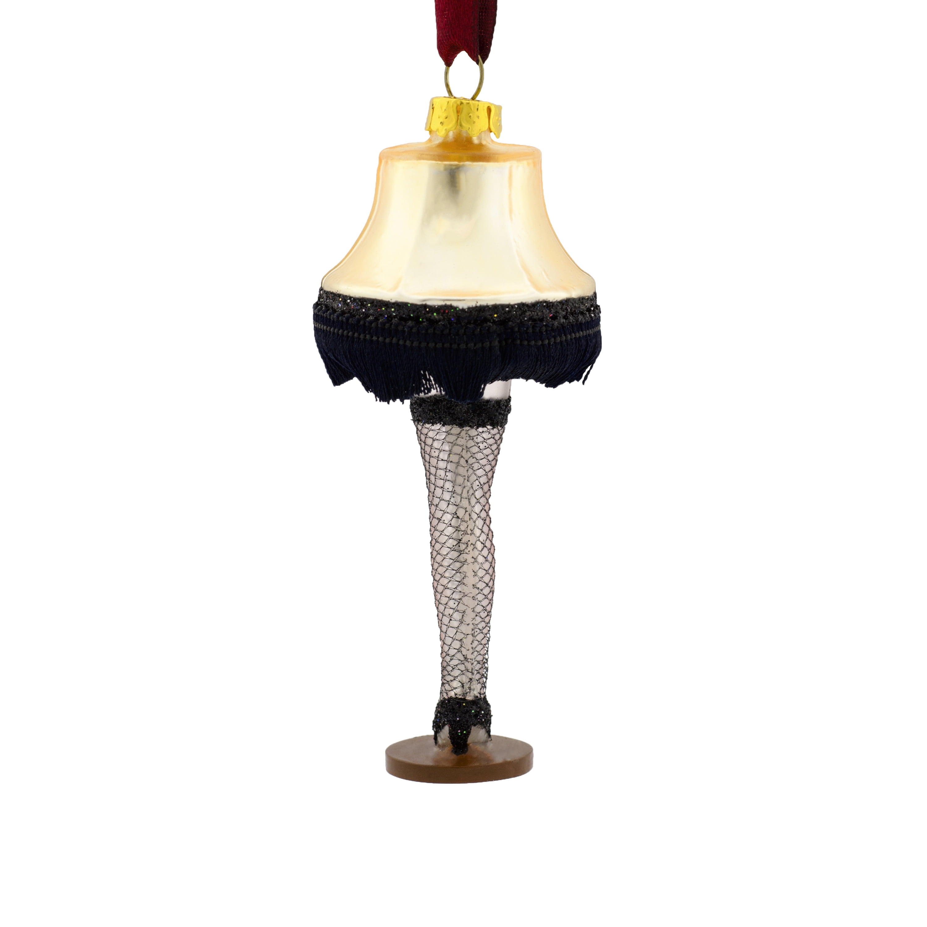 Hallmark A Christmas Story Leg Lamp Christmas Ornament, Blown Glass
