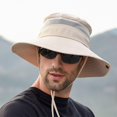 thumbnail image 2 of Outdoor Hat Unisex Sun Hat Breathable Portable Sun Protection Mountaineering Hat, 2 of 7