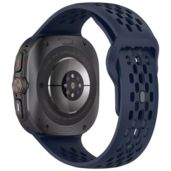 GadgetCom Replacement Band Compatible with Samsung Galaxy Watch Ultra , Silicone Breathable Watch Band Sport Workout Strap
