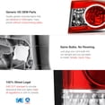 thumbnail image 2 of VIPMOTOZ Red Lens OE-Style Outer Body Tail Light Lamp Assembly For 2011-2013 Toyota Corolla, 2 of 6