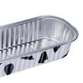 thumbnail image 2 of Freidora de aire desechable Bandeja de lata Papel de aluminio Caja de lata para hornear Bandeja para barbacoa (Blanco 10 piezas), 2 of 5