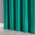 thumbnail image 5 of Chezmoi Collection Royal 4-Piece Jacquard Floral Window Curtain Set, Green/Silver, 5 of 7