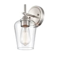 thumbnail image 2 of 9701-BN Millennium Lighting Ashford - 1 Light Wall Sconce-10 Inch Tall and 5 Inch Wide-Brushed Nickel Finish, 2 of 7