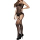 thumbnail image 5 of Body de malla para mujer con entrepierna abierta y medias de nailon., 5 of 8