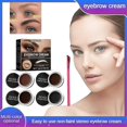 thumbnail image 3 of Tinte para cejas en crema de 4 colores Eelhoe, resistente al agua, en polvo tridimensional para cejas - 4408169192134 Color nogal, 3 of 5