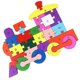 thumbnail image 3 of 1pc Funny 26-Letter Puzzle Cartoon Enlightenment Puzzle Toy Creative Wooden Puzzle Block Toys P, 3 of 3