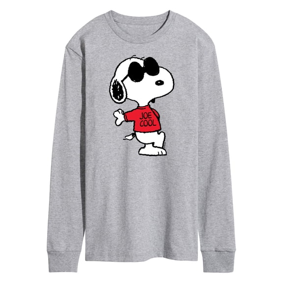 Peanuts - Joe Cool - Men's Long Sleeve Graphic T-Shirt