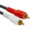 thumbnail image 3 of 3.5mm Male to 2-Male RCA Adapter Stereo Audio Y-Cable compatible with iPhone iPod iPad Black, 3 of 3