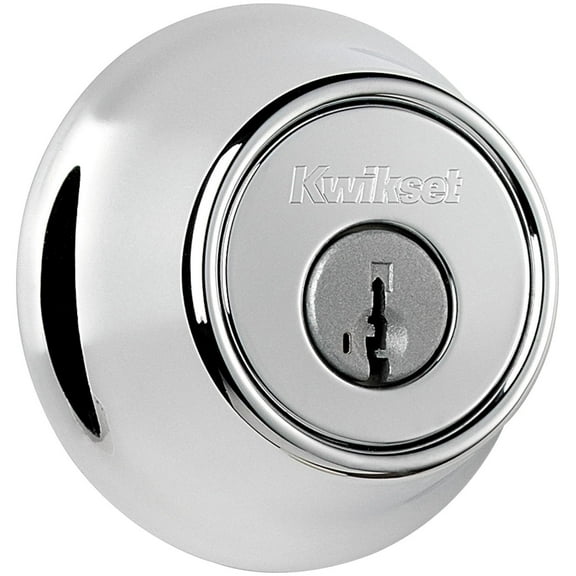 Open Box Kwikset 665-S Double Cylinder Deadbolt - Chrome