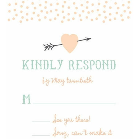 Heart and Arrow Standard RSVP