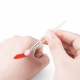 thumbnail image 4 of LRXIYODE 10Pcs Portable Transparent Silicone Lip Brush Applicators for Precise Lipstick Application, 4 of 8