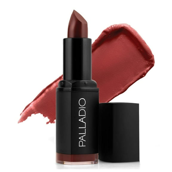 Palladio Herbal Matte Lipstick, Chianti, Creamy and Full Coverage Long Lasting Matte Lipstick