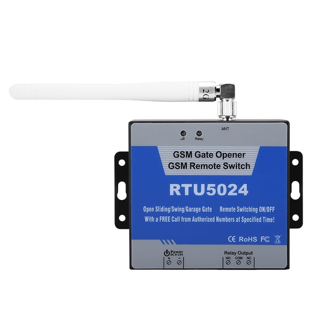 Controlador De Acceso A Teléfono Móvil GSM, Interruptor De Control Remoto Control De Puerta SMS Con Banda Cuádruple 850 900 1800 1900 MHz, Para Red GSM Global Sin Cargos Por